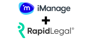 iManage + Rapid Legal